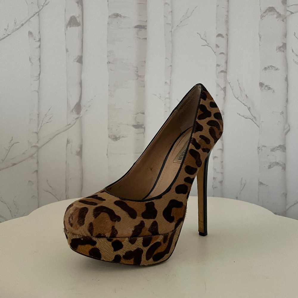 Steve Madden Leopard Platforms